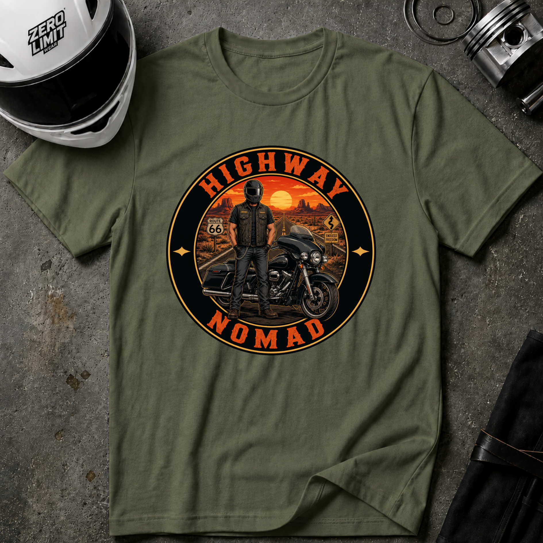 HIGHWAY NOMAD T-SHIRT