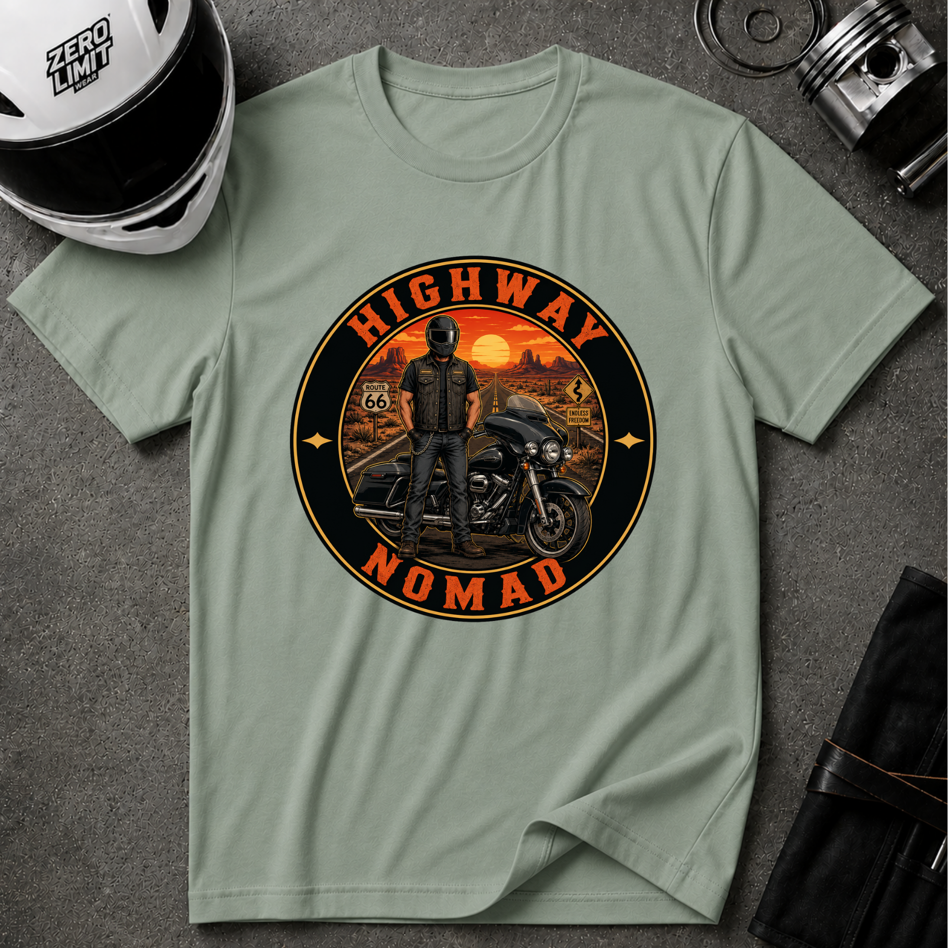 HIGHWAY NOMAD T-SHIRT