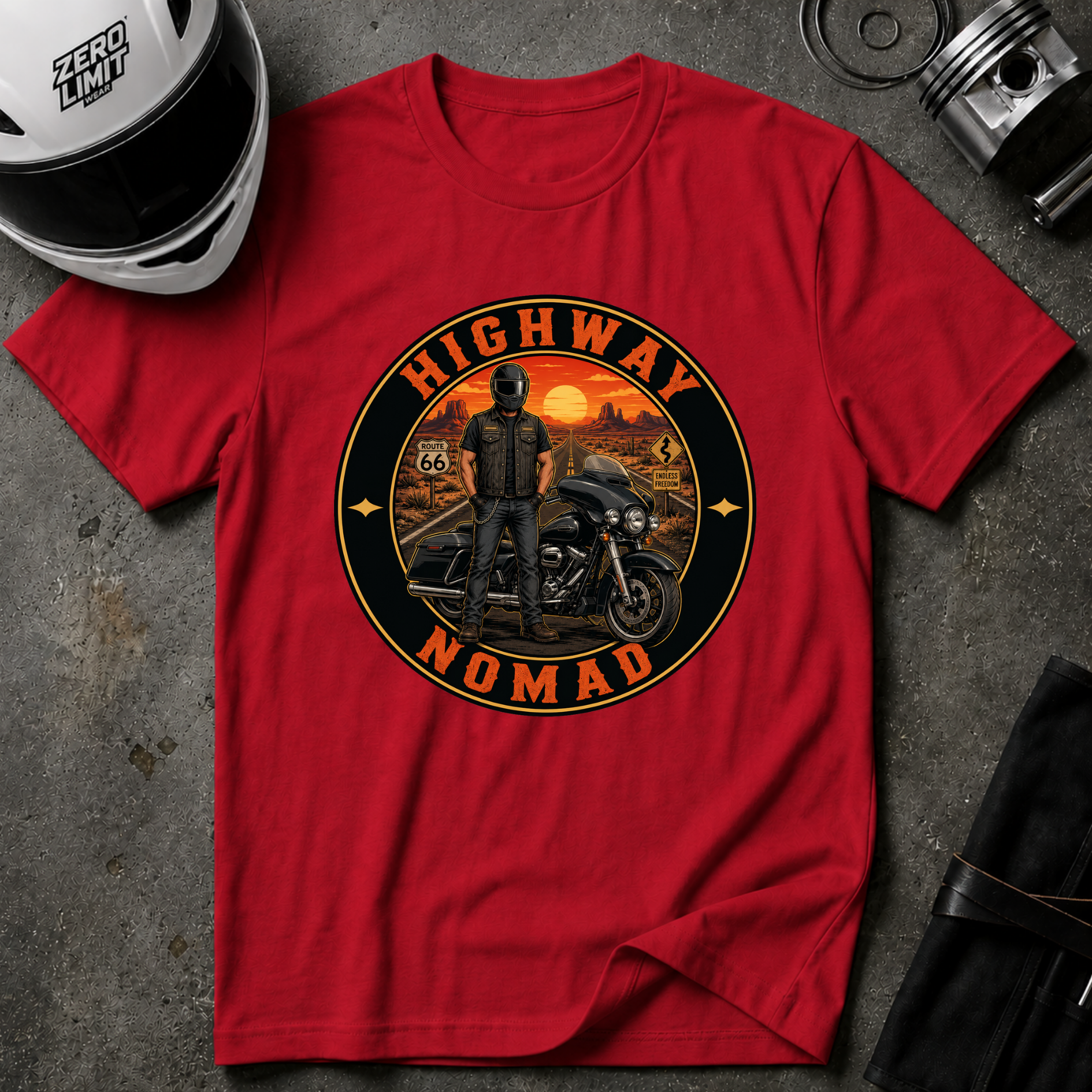 HIGHWAY NOMAD T-SHIRT