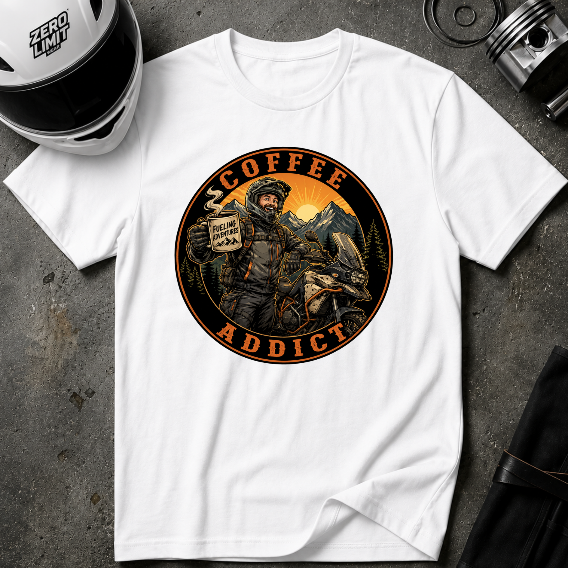 COFFEE ADDICT T-SHIRT