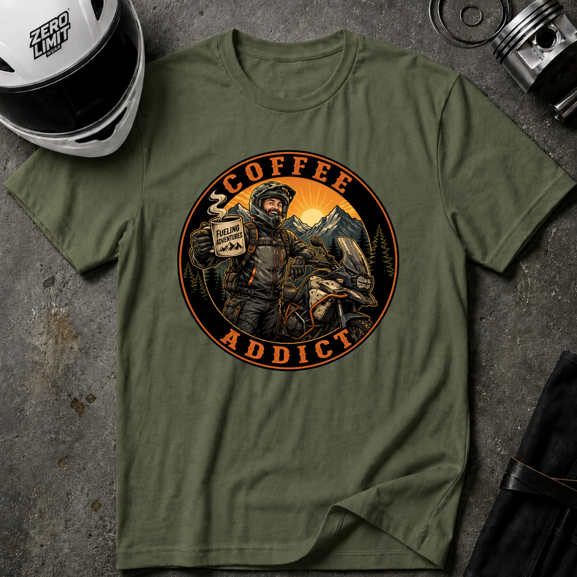 COFFEE ADDICT T-SHIRT