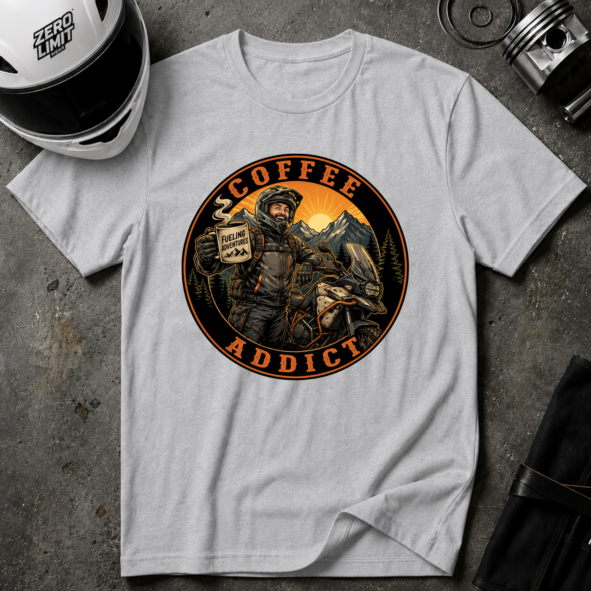 COFFEE ADDICT T-SHIRT