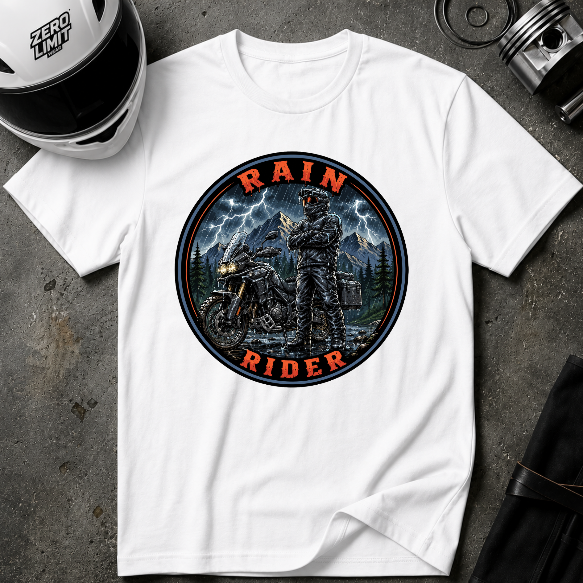 RAIN RIDER T-SHIRT