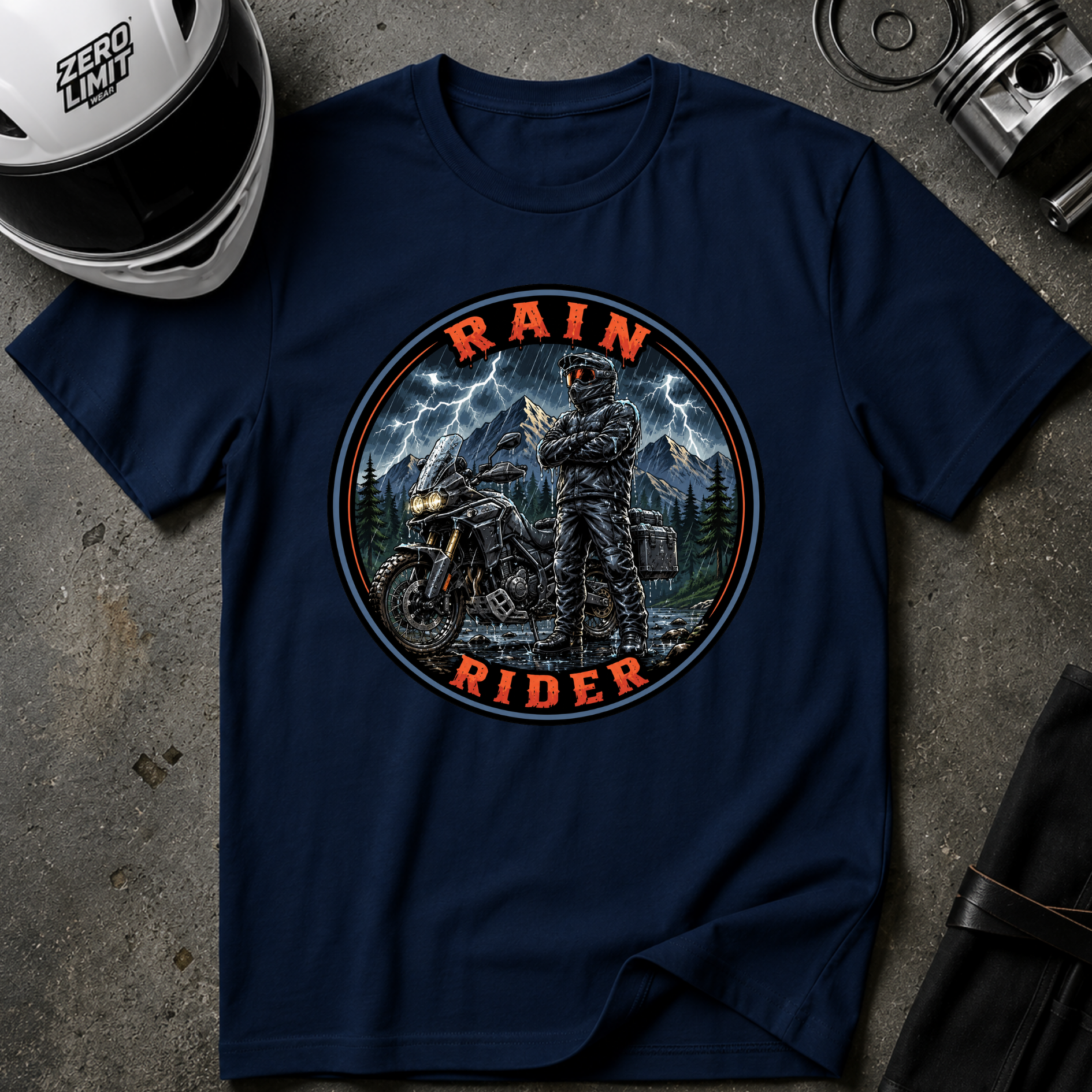 RAIN RIDER T-SHIRT