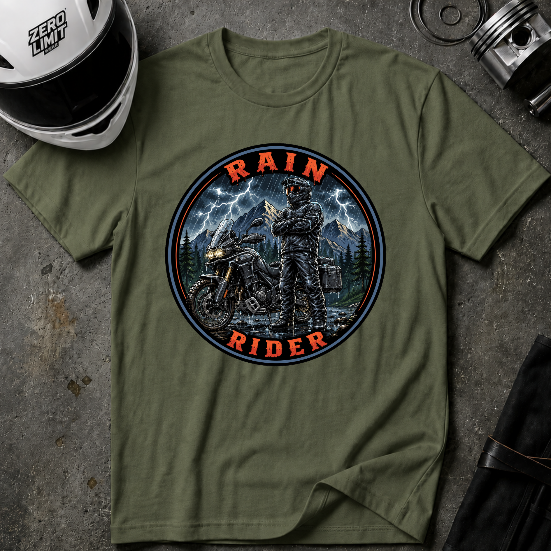 RAIN RIDER T-SHIRT