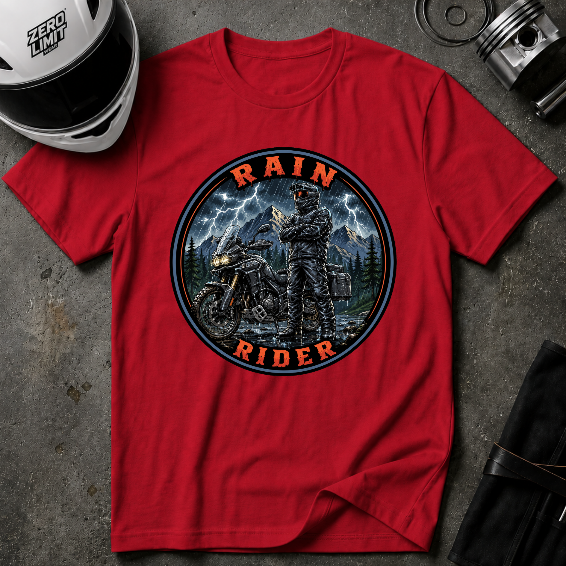 RAIN RIDER T-SHIRT