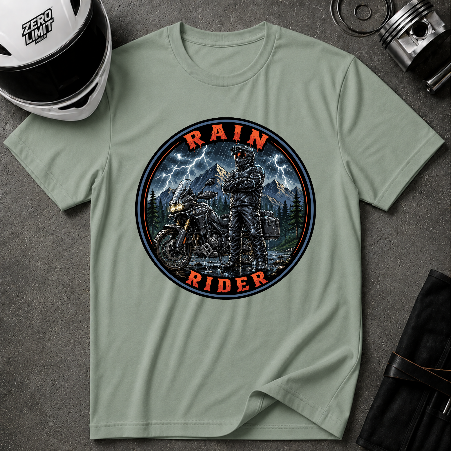 RAIN RIDER T-SHIRT