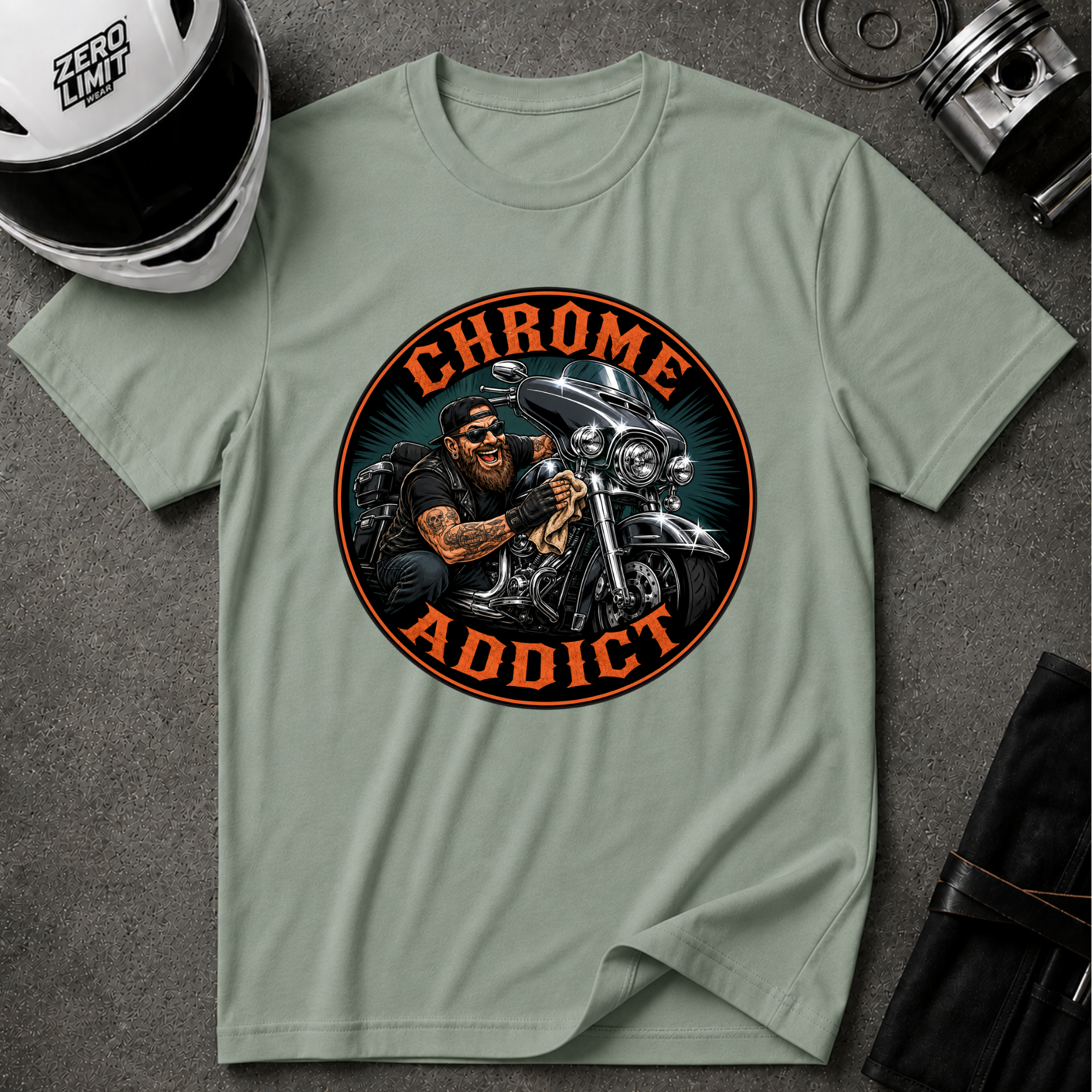 CHROME ADDICT T-SHIRT