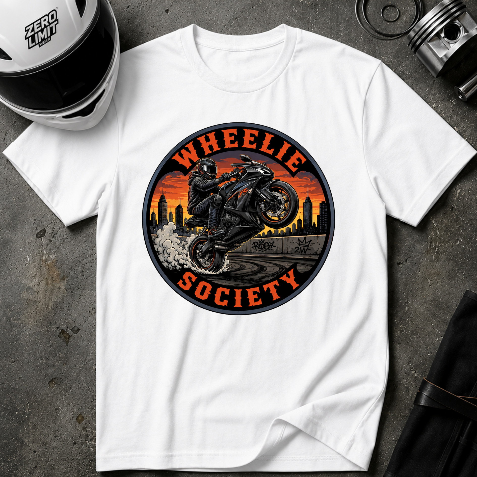 WHEELIE SOCIETY T-SHIRT