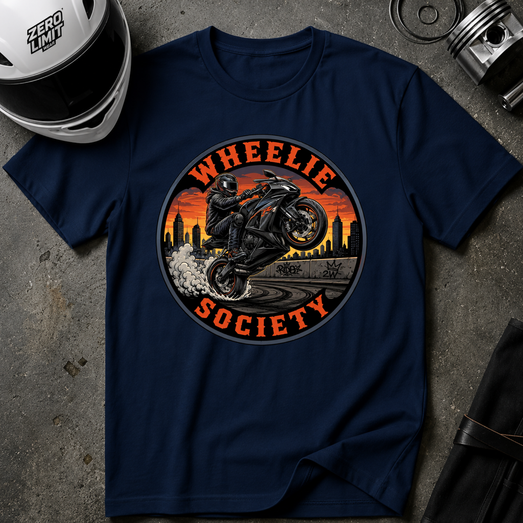 WHEELIE SOCIETY T-SHIRT
