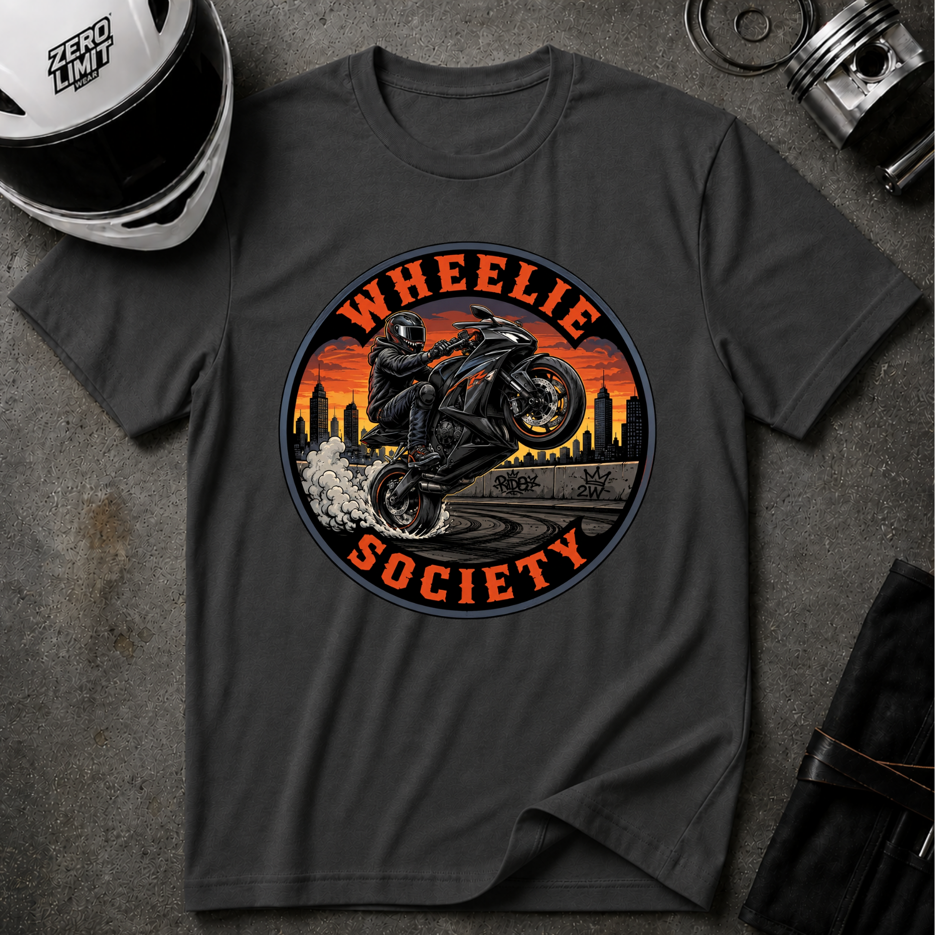 WHEELIE SOCIETY T-SHIRT