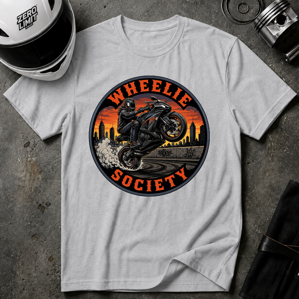 WHEELIE SOCIETY T-SHIRT