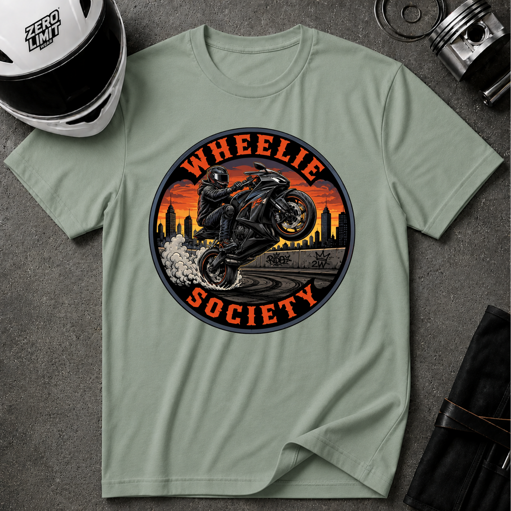 WHEELIE SOCIETY T-SHIRT