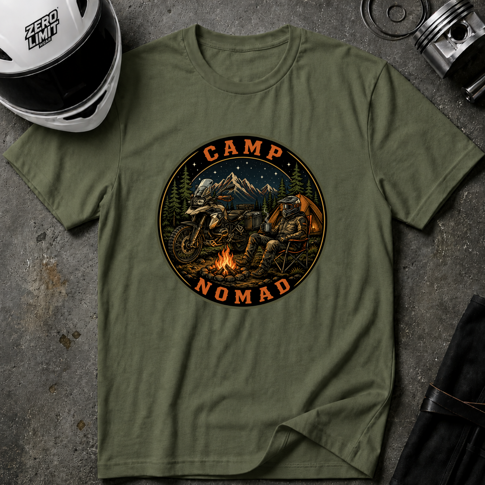 CAMP NOMAD T-SHIRT