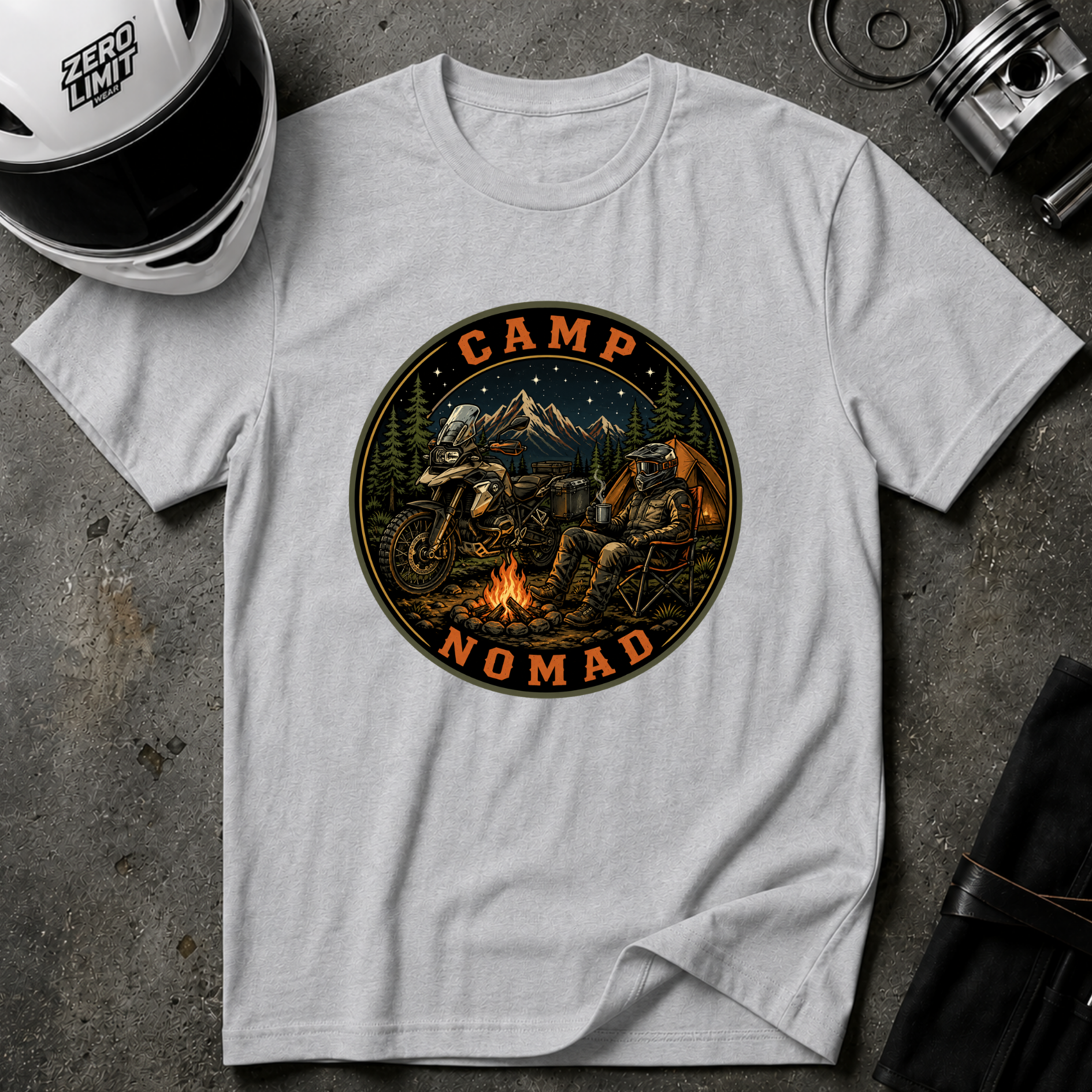 CAMP NOMAD T-SHIRT