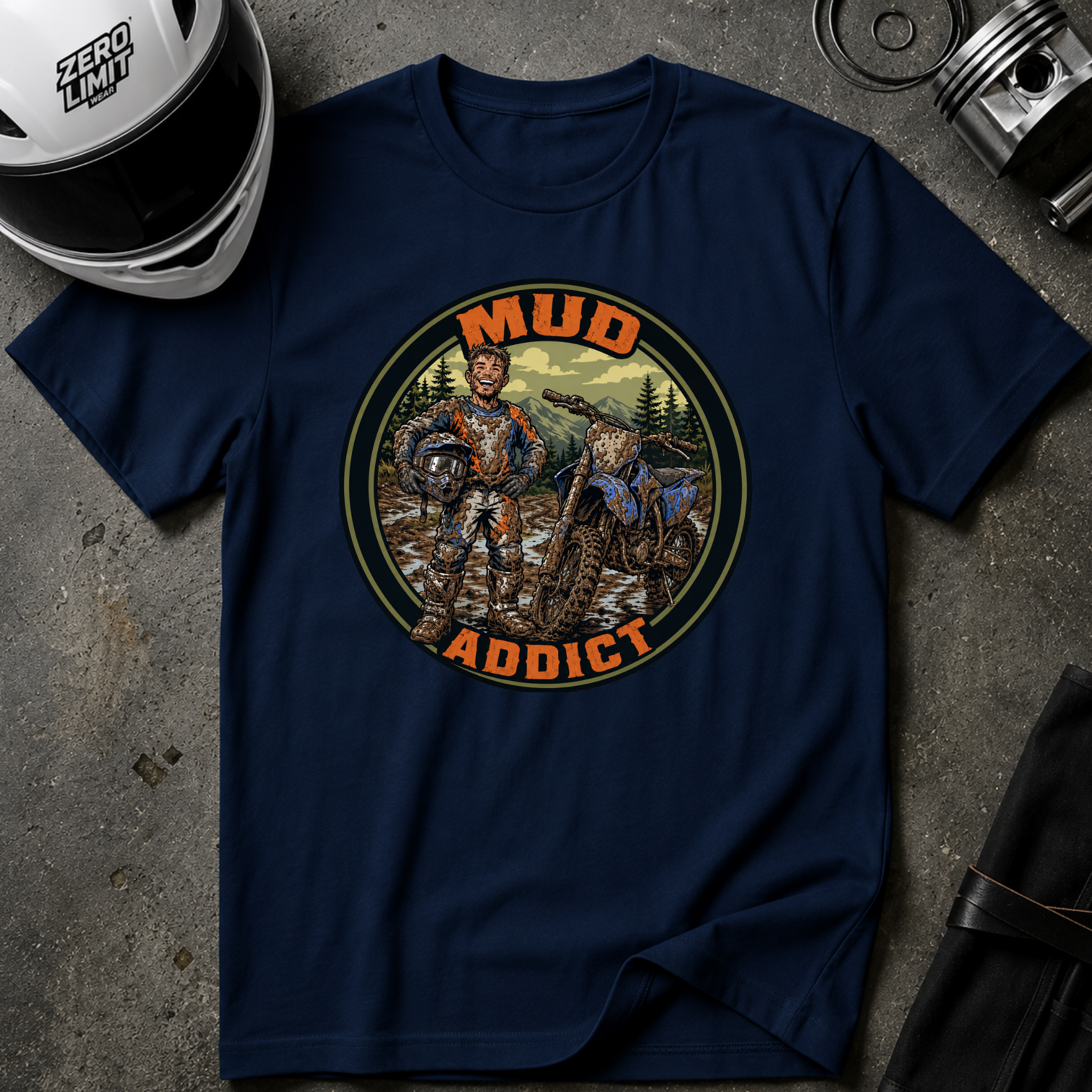 MUD ADDICT T-SHIRT