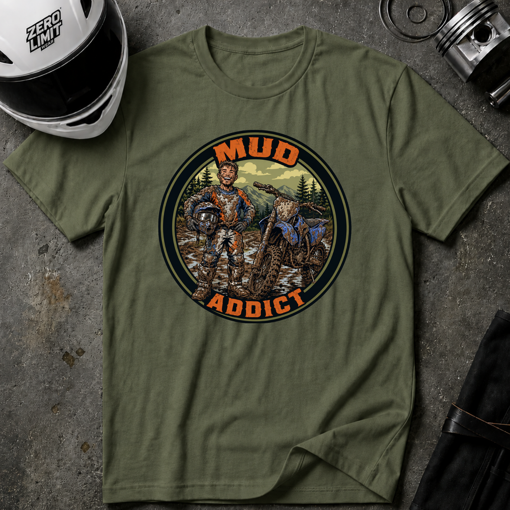 MUD ADDICT T-SHIRT