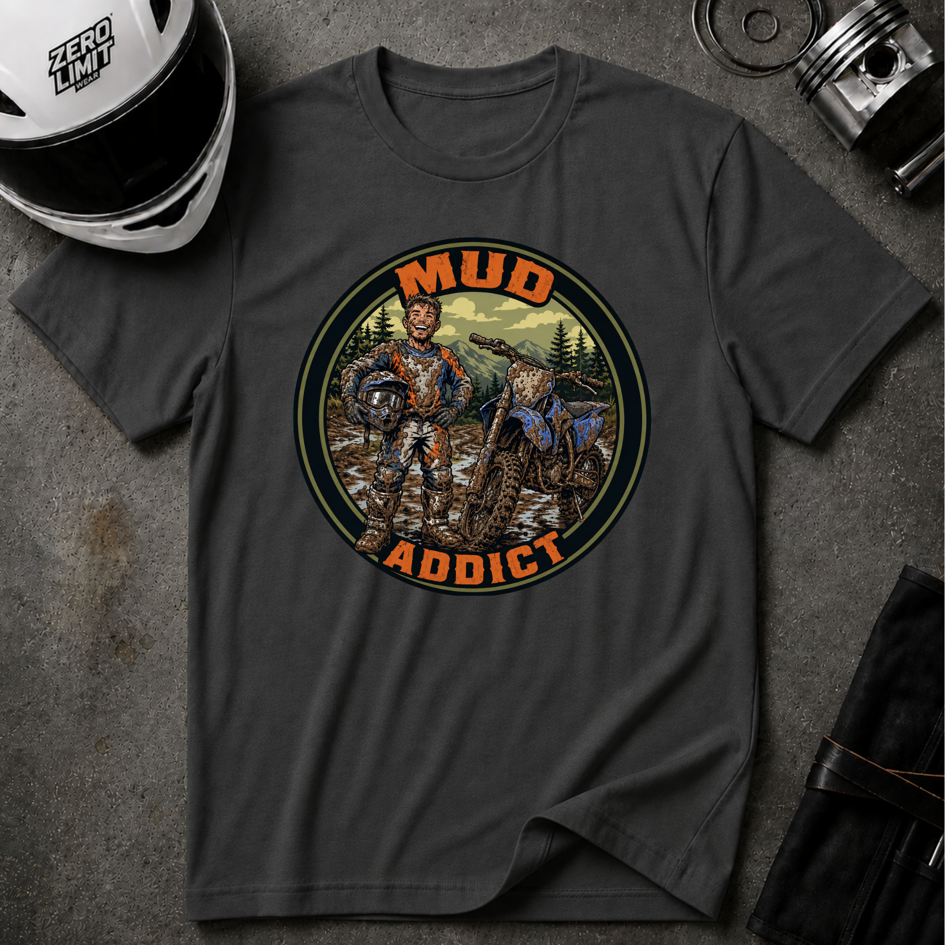 MUD ADDICT T-SHIRT