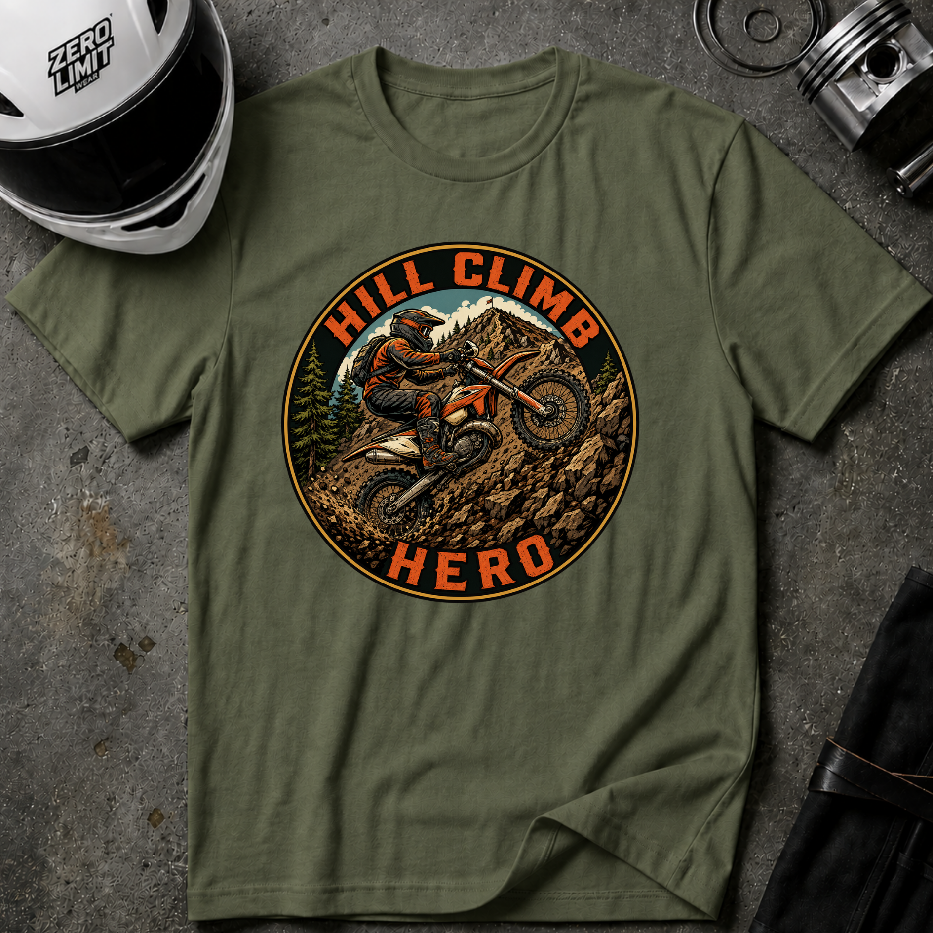 HILL CLIMB HERO T-SHIRT