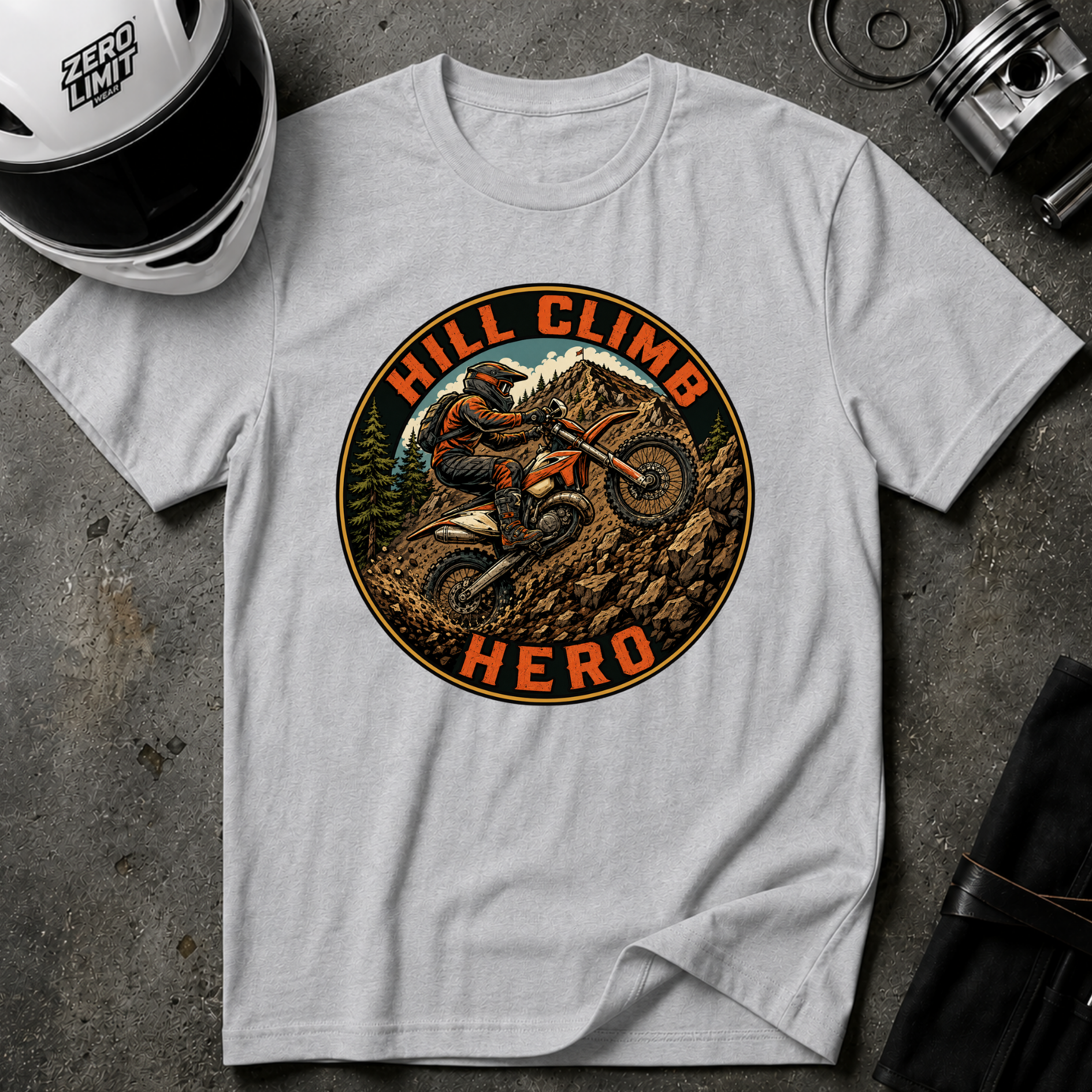HILL CLIMB HERO T-SHIRT