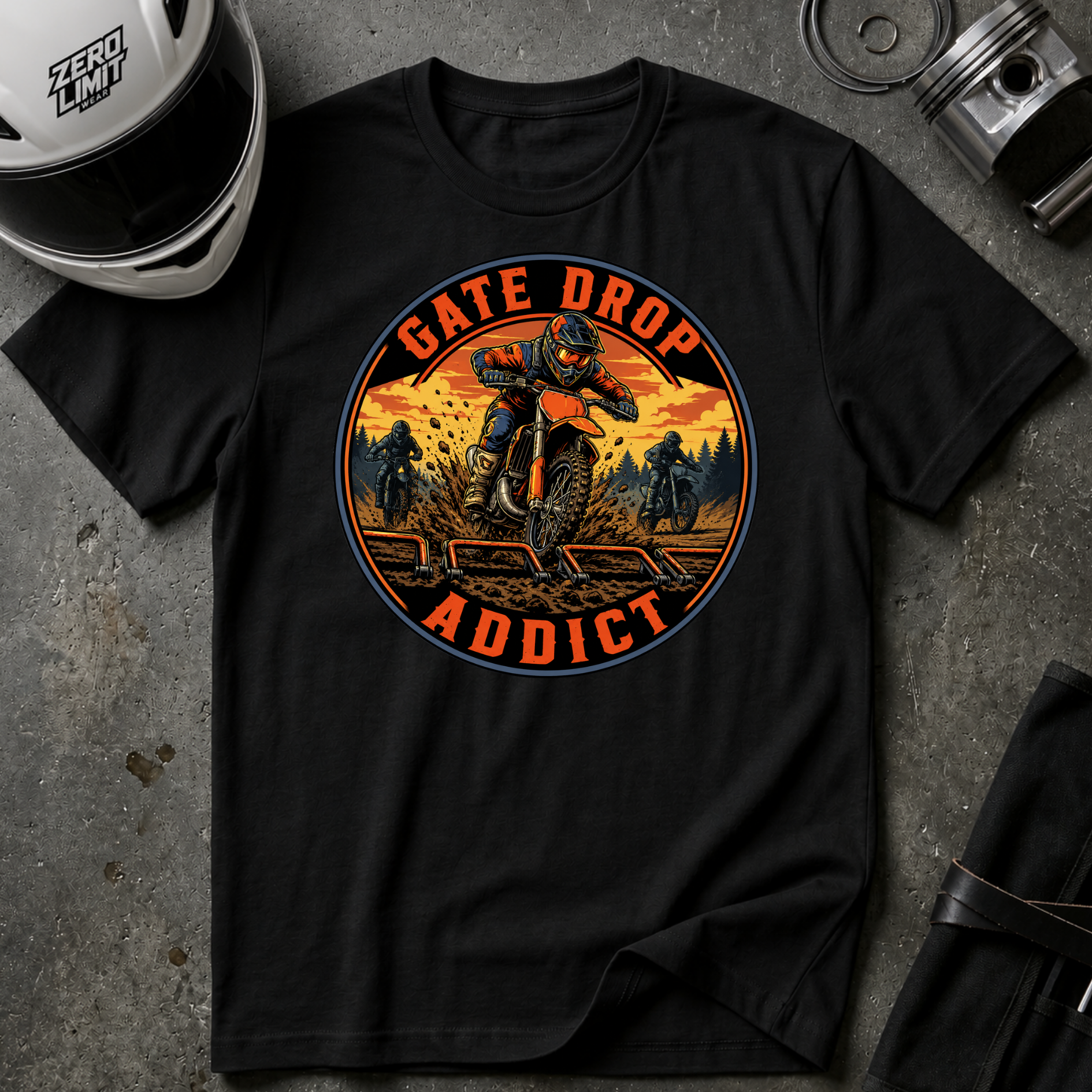 GATE DROP ADDICT T-SHIRT