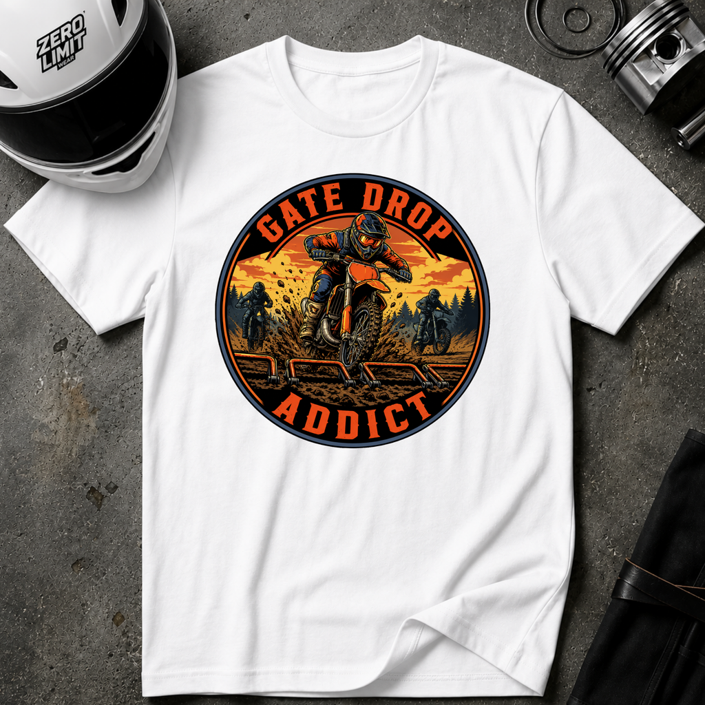 GATE DROP ADDICT T-SHIRT