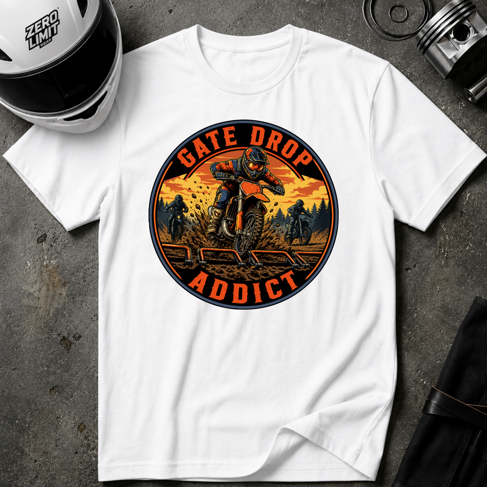 GATE DROP ADDICT T-SHIRT