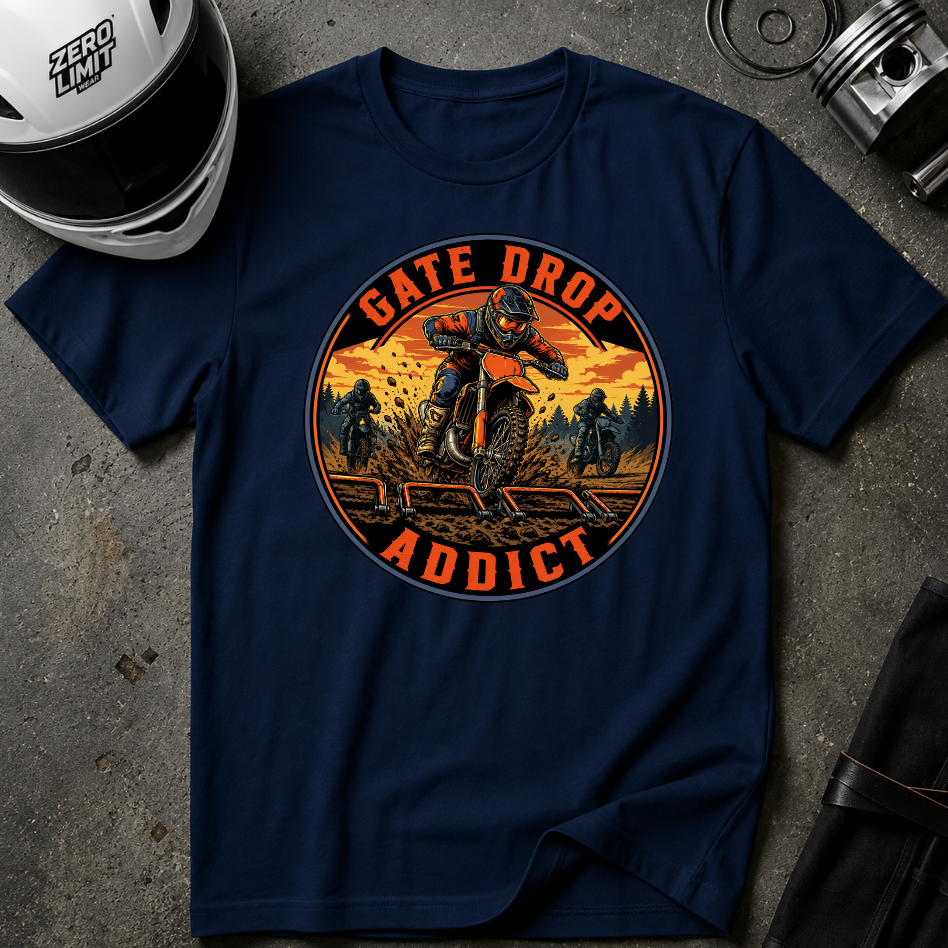 GATE DROP ADDICT T-SHIRT