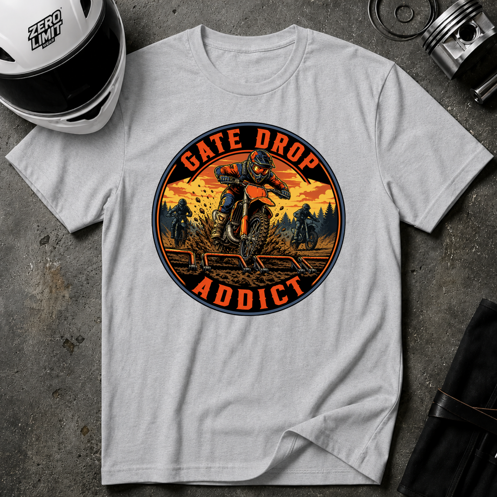 GATE DROP ADDICT T-SHIRT