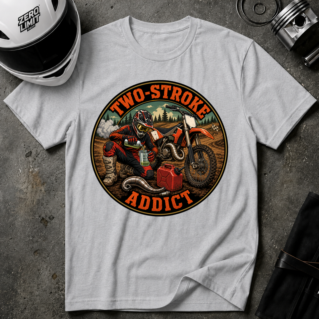 2 STROKE ADDICT T-SHIRT