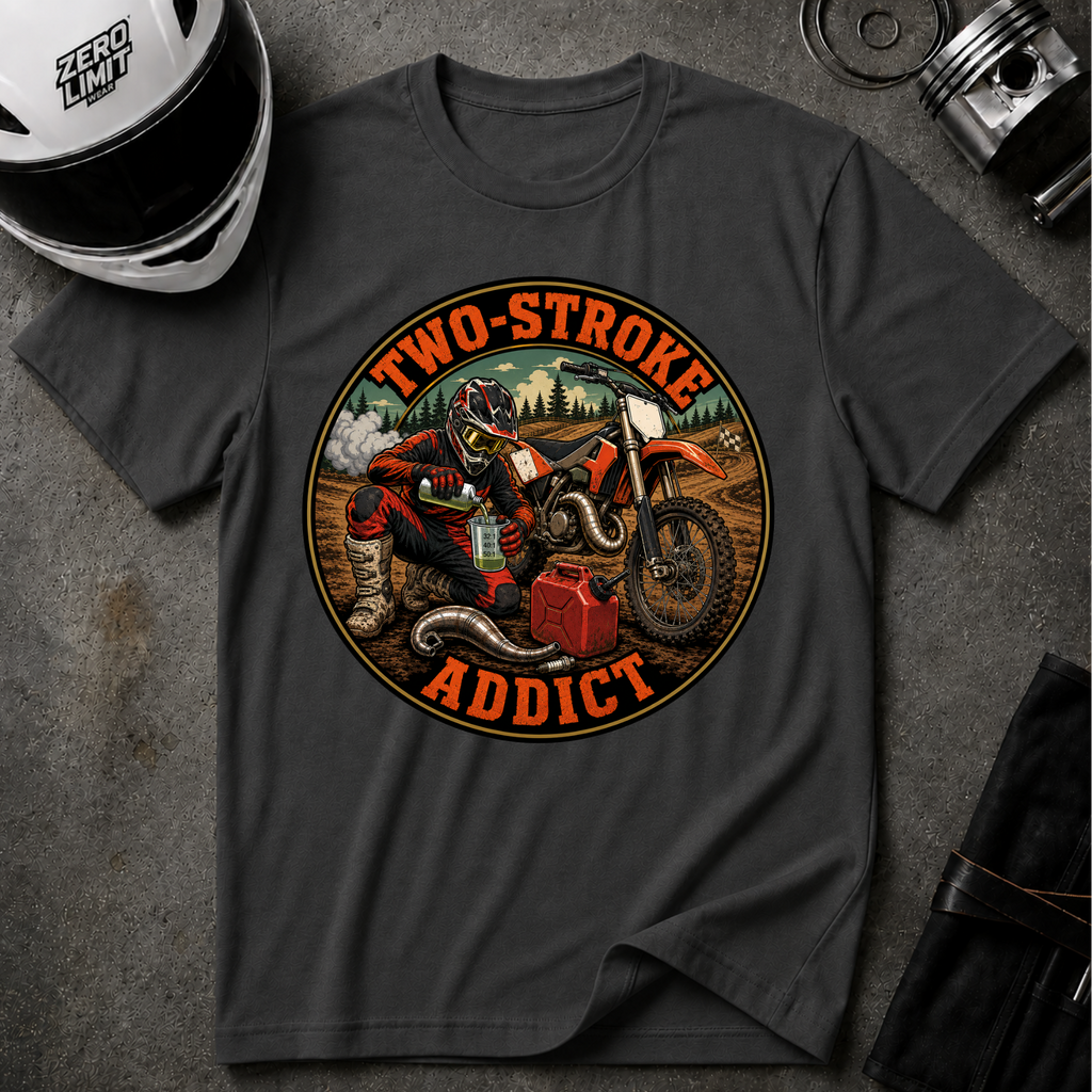 2 STROKE ADDICT T-SHIRT