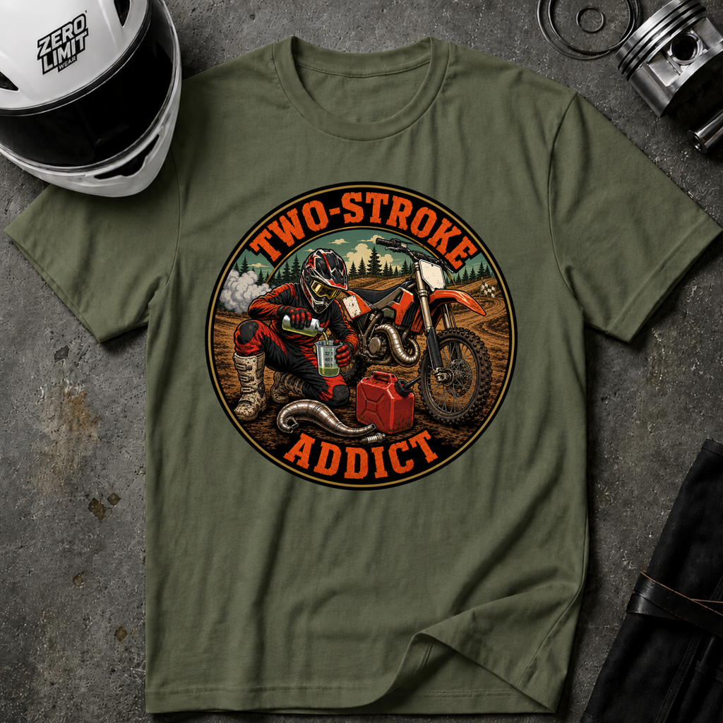 2 STROKE ADDICT T-SHIRT