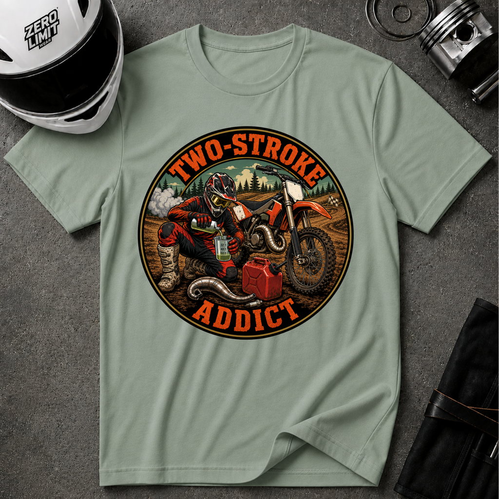 2 STROKE ADDICT T-SHIRT