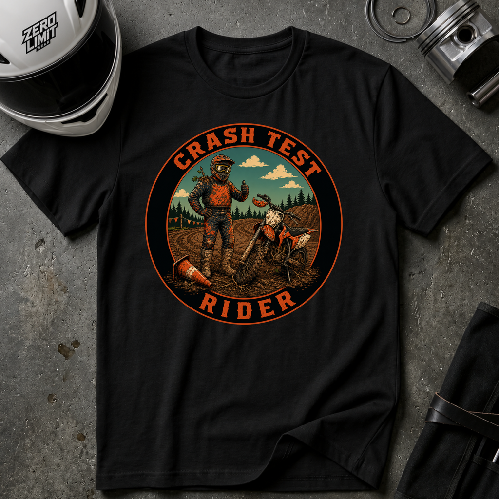 CRASH TEST RIDER T-SHIRT
