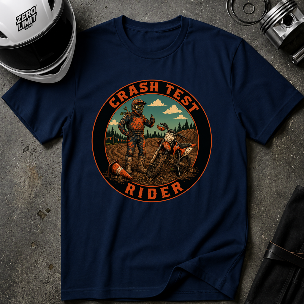 CRASH TEST RIDER T-SHIRT