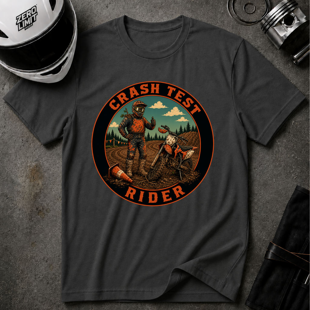 CRASH TEST RIDER T-SHIRT