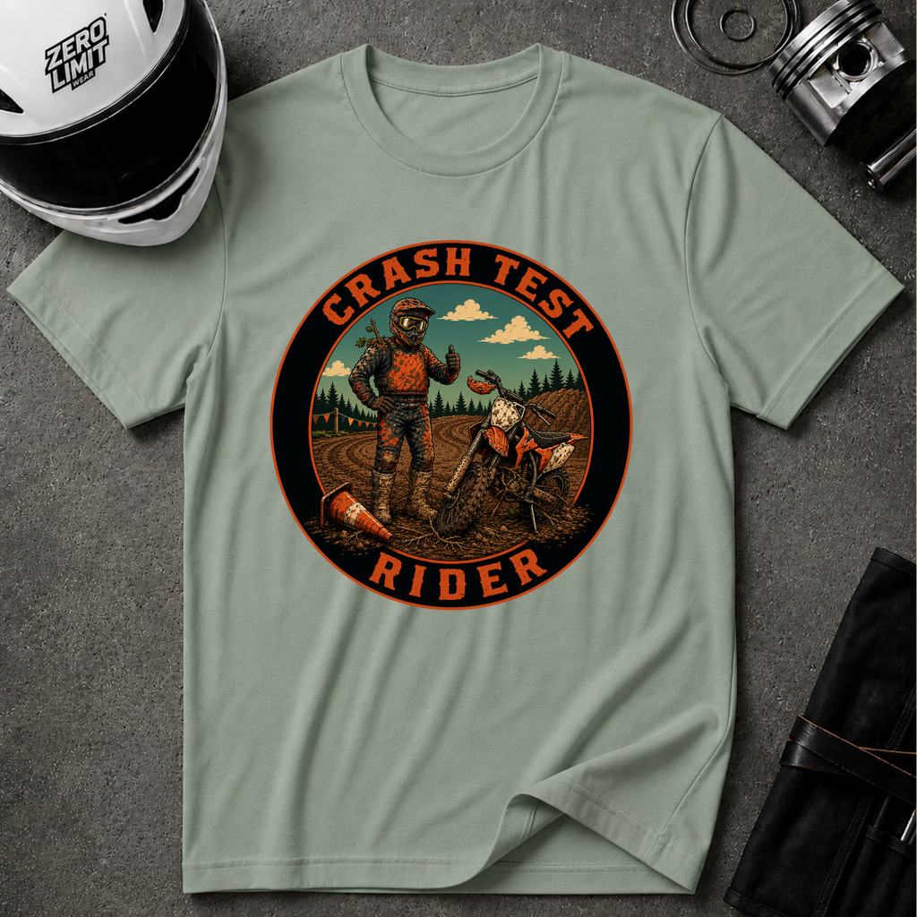 CRASH TEST RIDER T-SHIRT