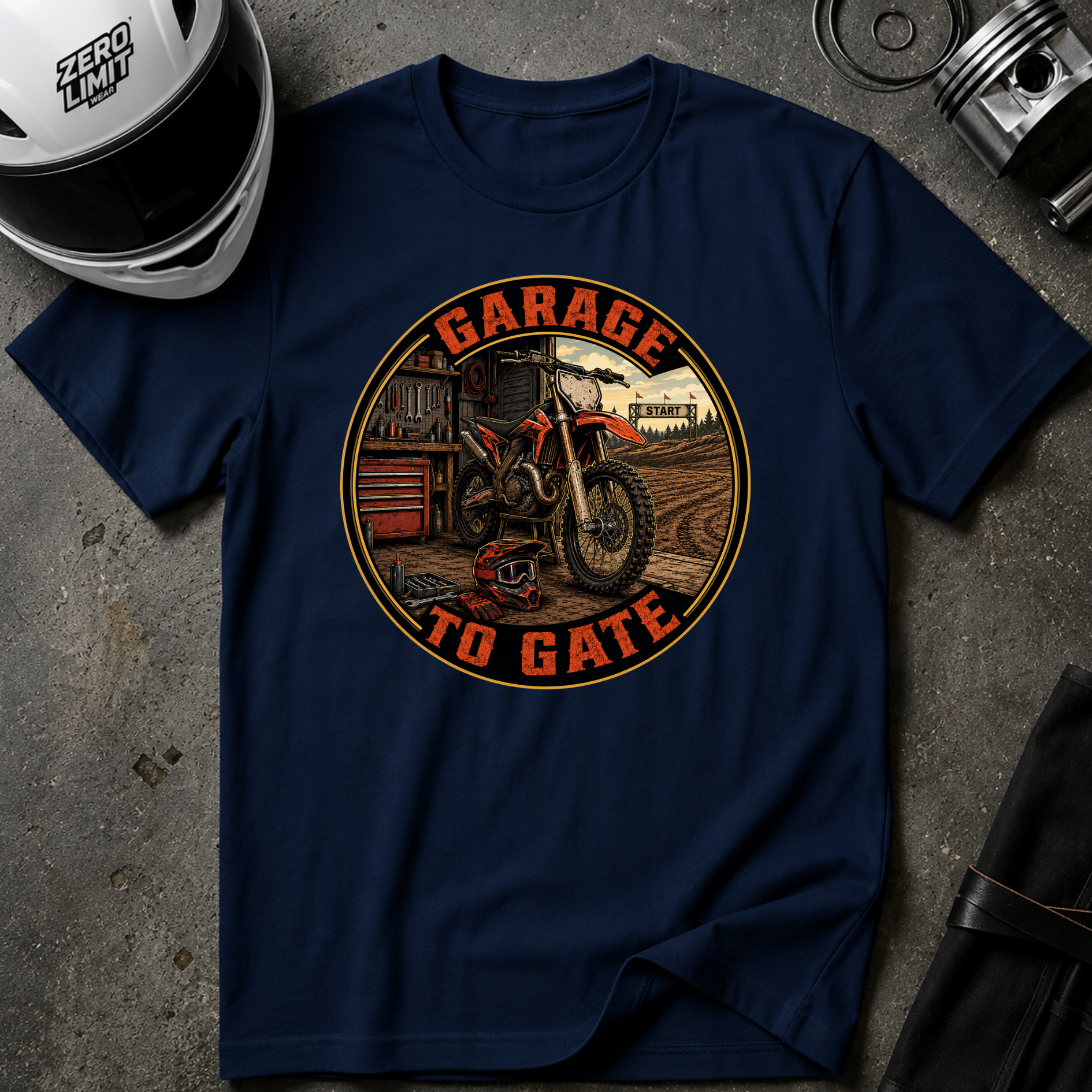 GARAGE TO GATE T-SHIRT