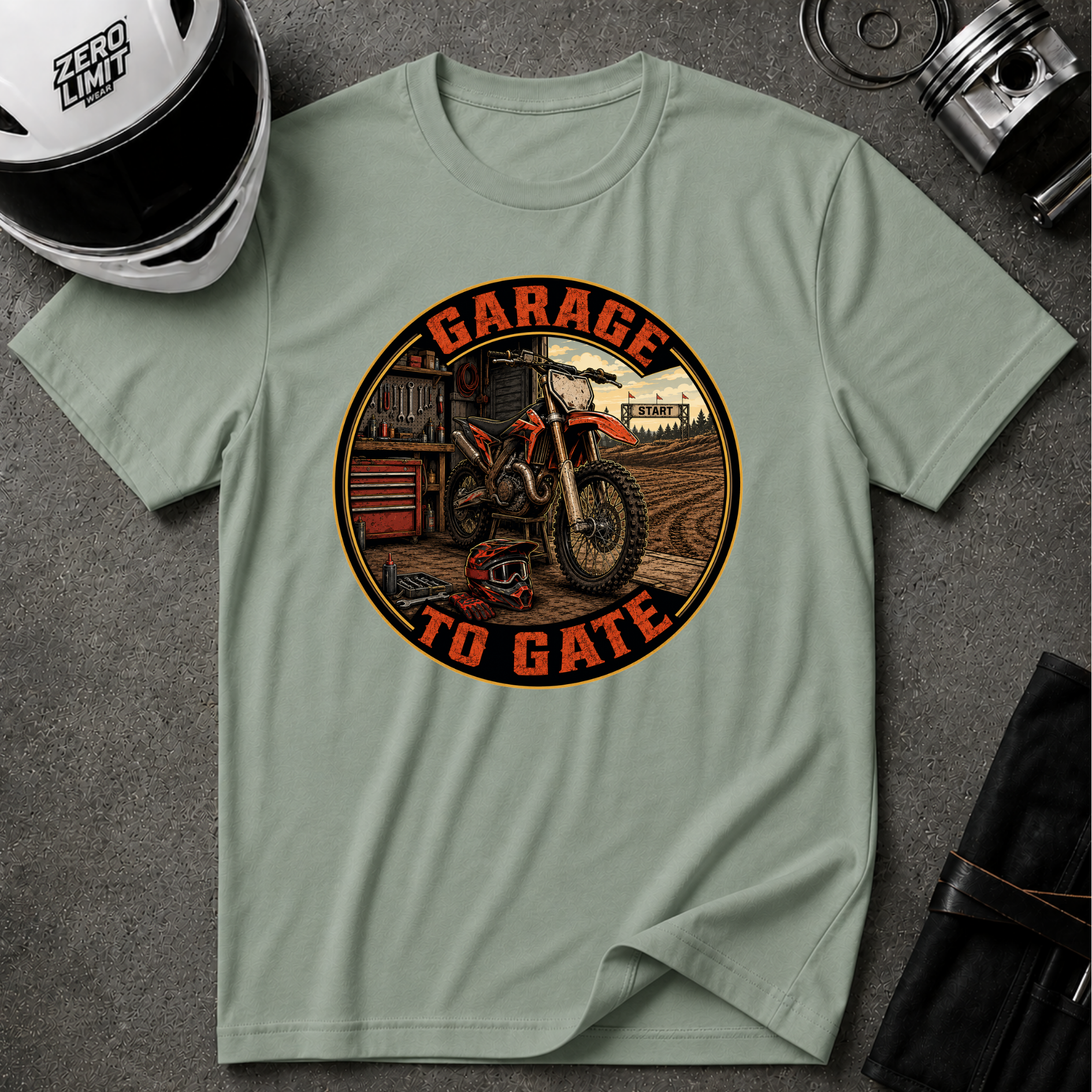 GARAGE TO GATE T-SHIRT