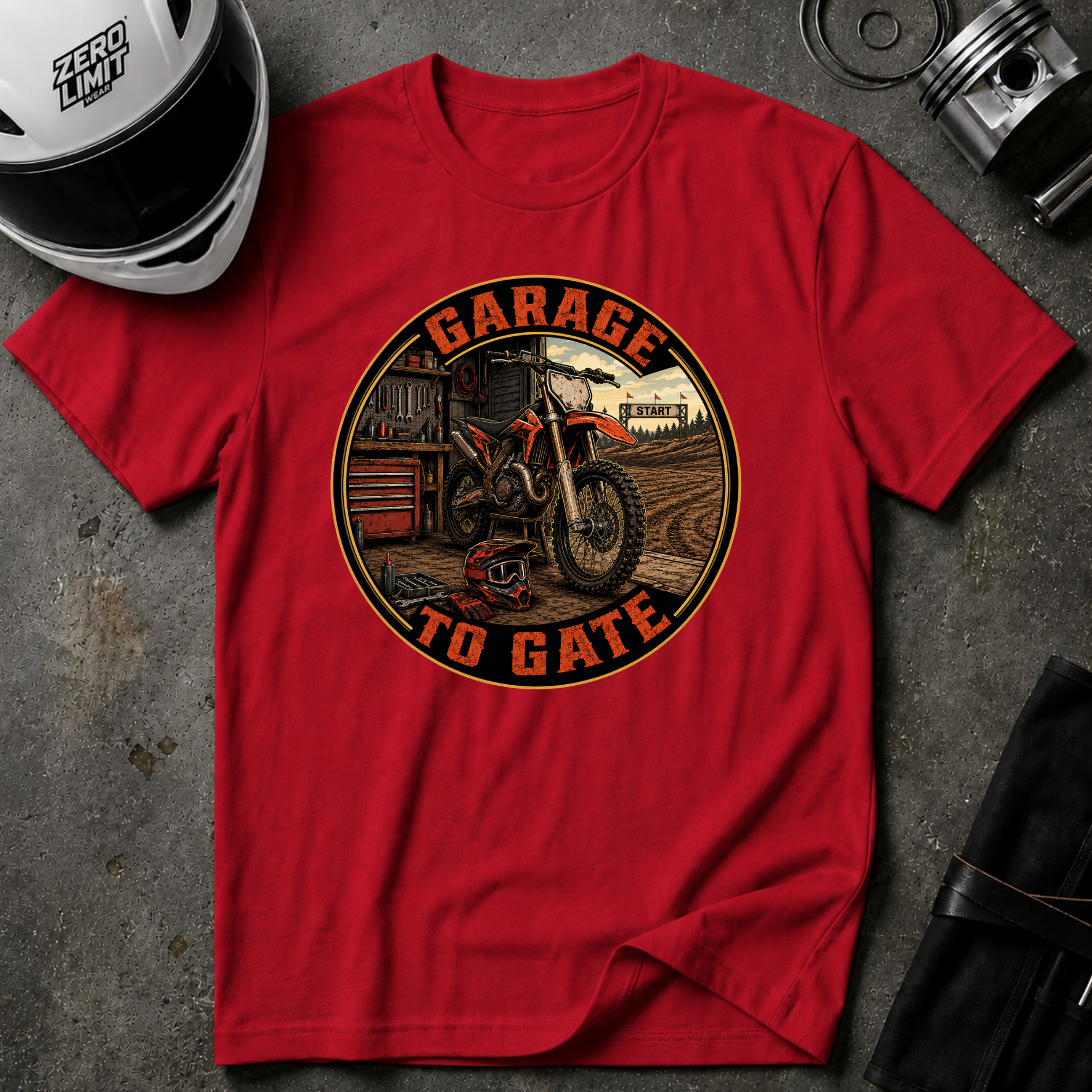 GARAGE TO GATE T-SHIRT