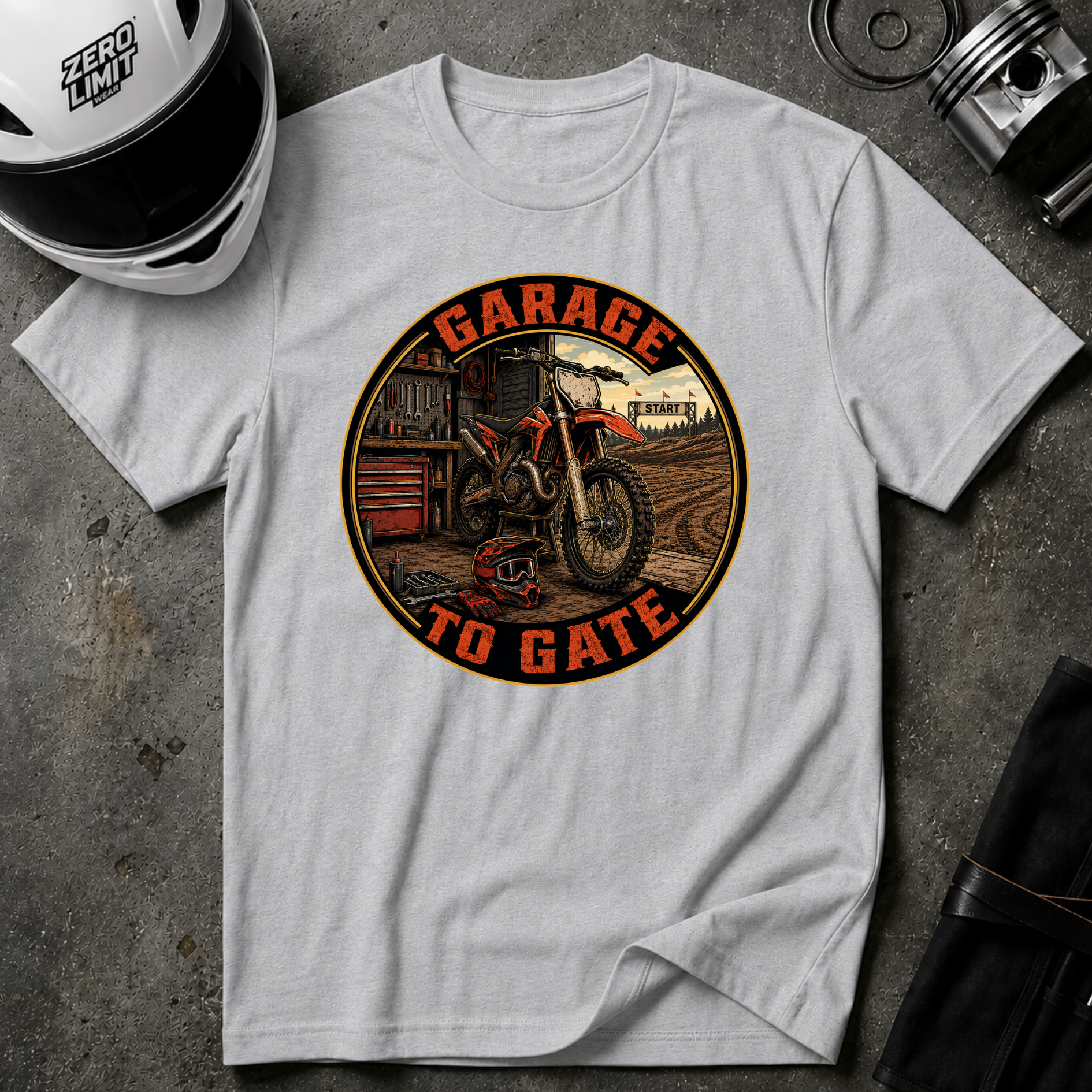 GARAGE TO GATE T-SHIRT
