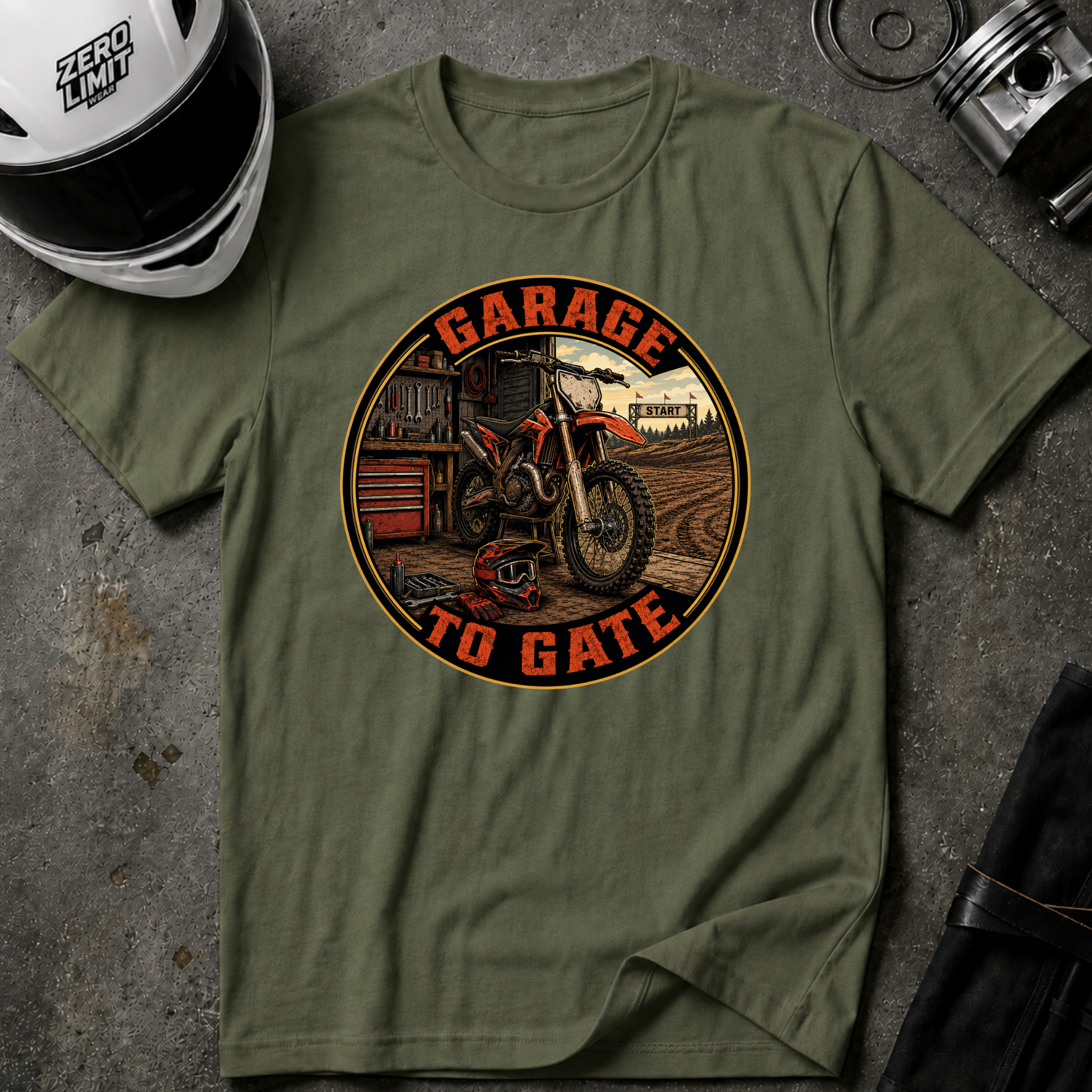 GARAGE TO GATE T-SHIRT