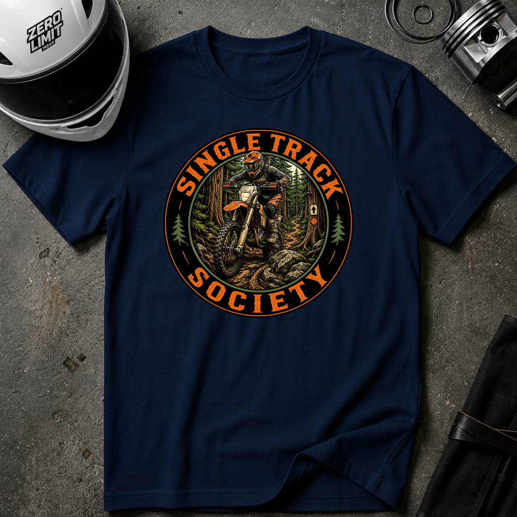 SINGLE TRACK SOCIETY T-SHIRT