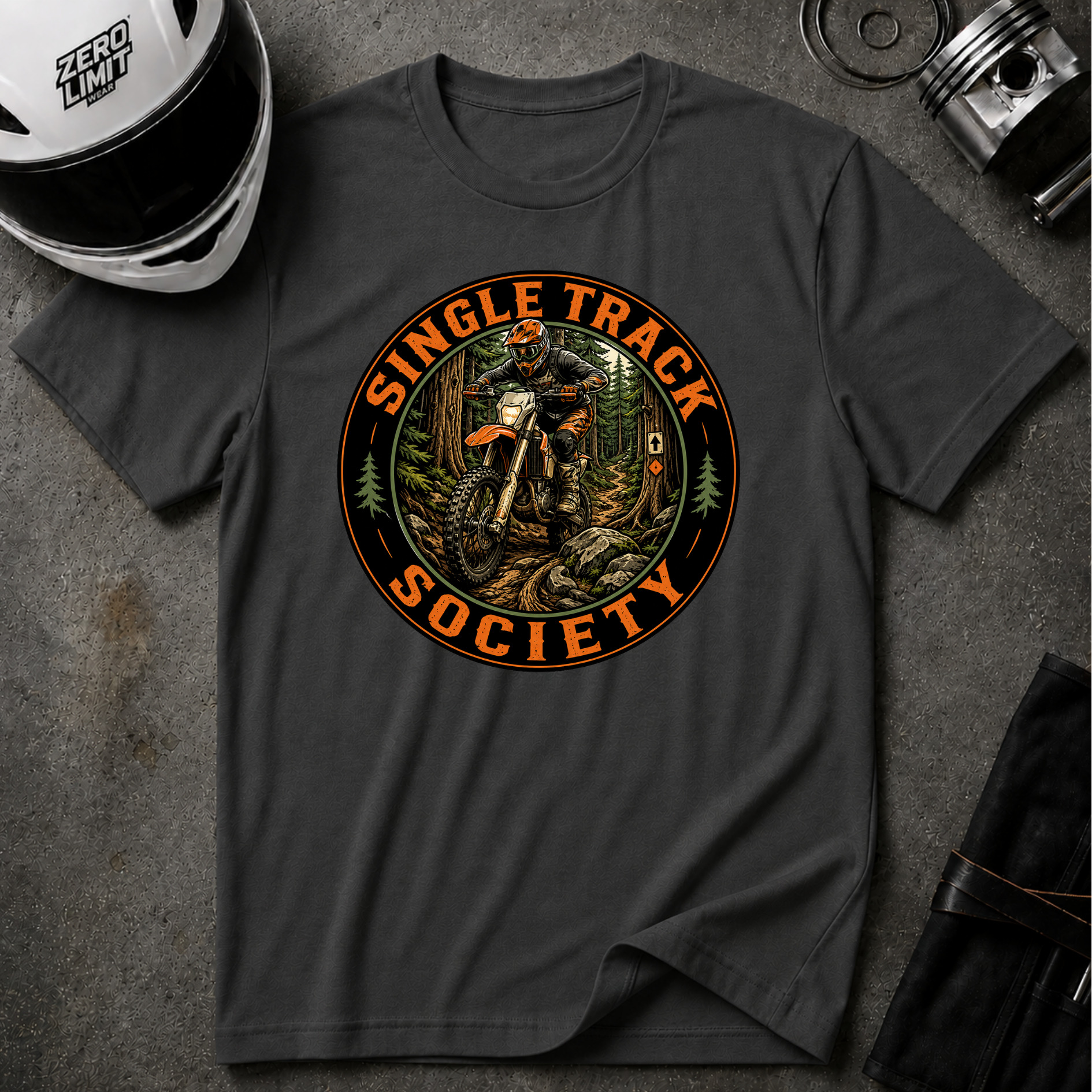 SINGLE TRACK SOCIETY T-SHIRT