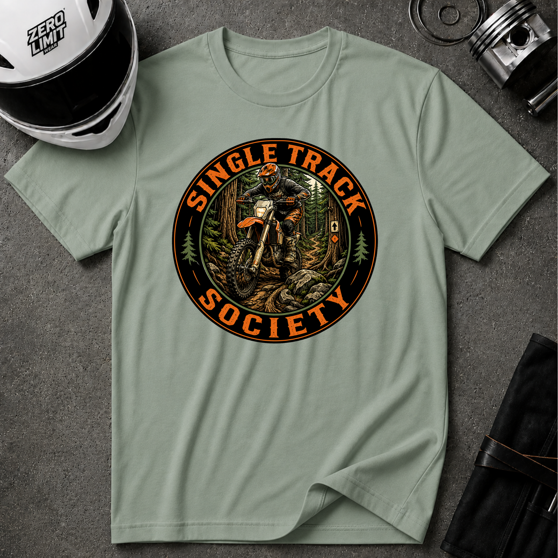 SINGLE TRACK SOCIETY T-SHIRT