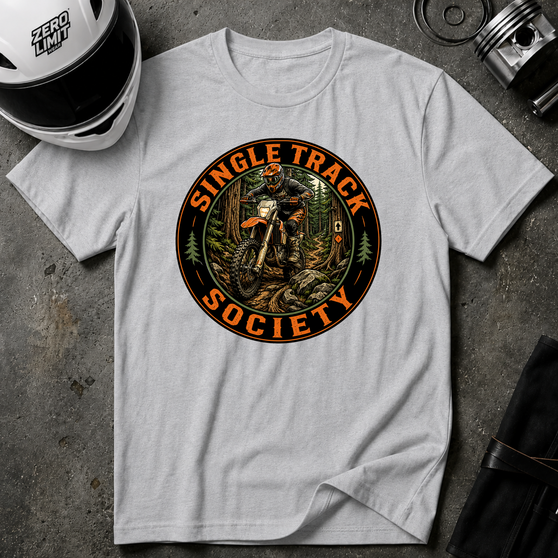 SINGLE TRACK SOCIETY T-SHIRT