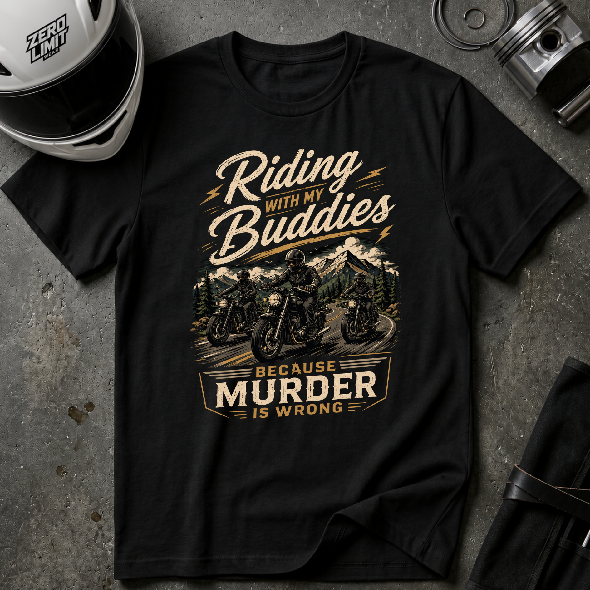 RIDING BUDDIES T-SHIRT