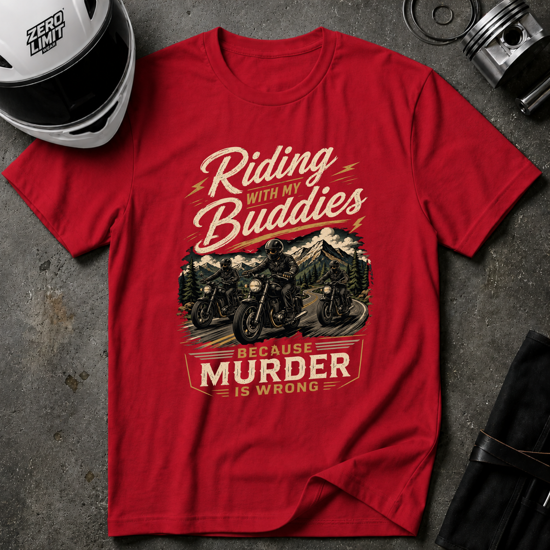 RIDING BUDDIES T-SHIRT