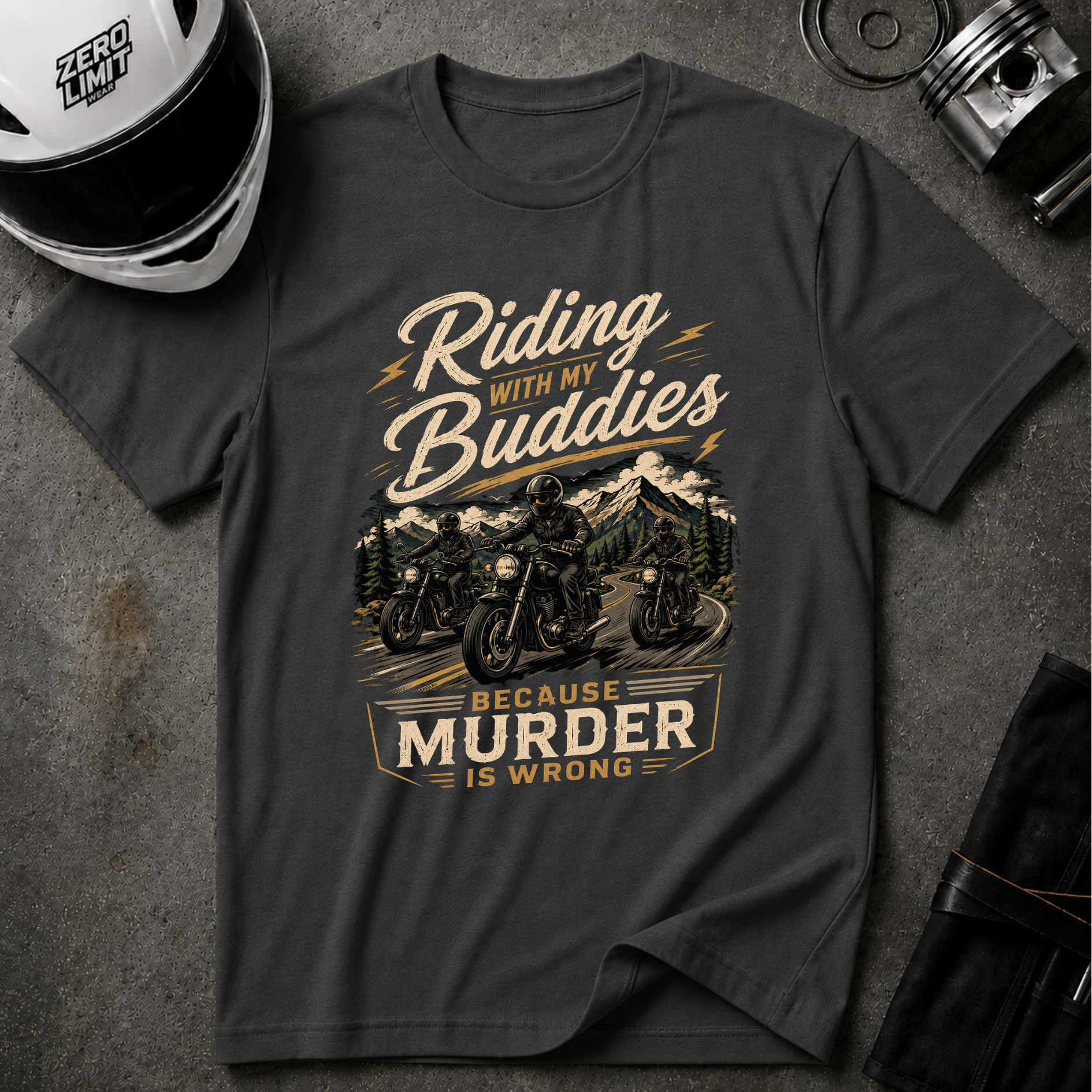 RIDING BUDDIES T-SHIRT
