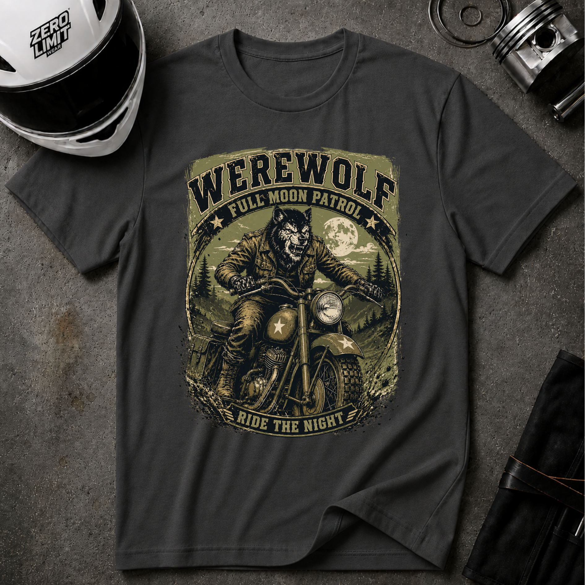 FULL MOON PATROL T-SHIRT